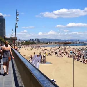 Barceloneta Eco-friendly Studio -private Bathroom- Barcelona